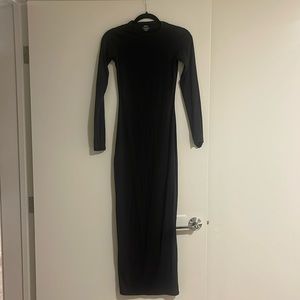 skims maternity long sleeve dress Fits Everybody Maternity Long Sleeve Dress